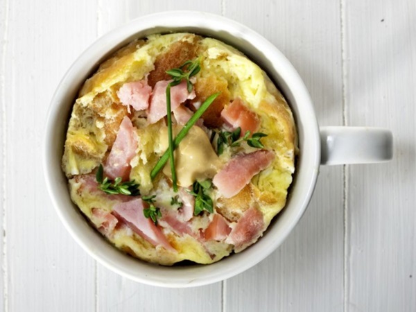 Mug cake lorrain recette