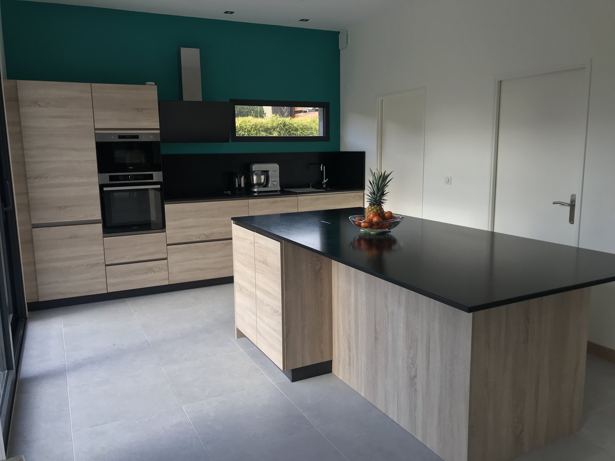 Cuisine équipée sur mesure Trend Jet Chêne Timber