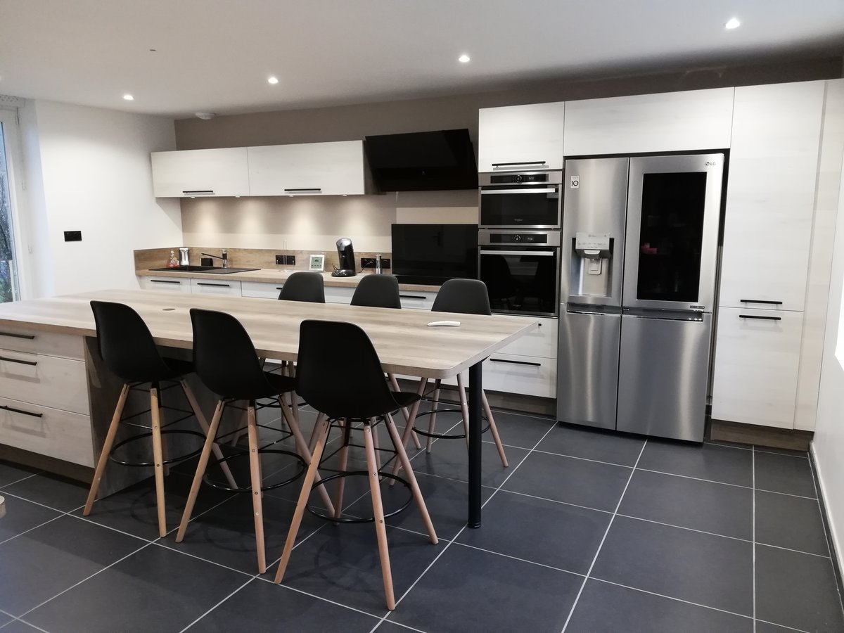 Cuisine équipée sur mesure Trend Artic Wood