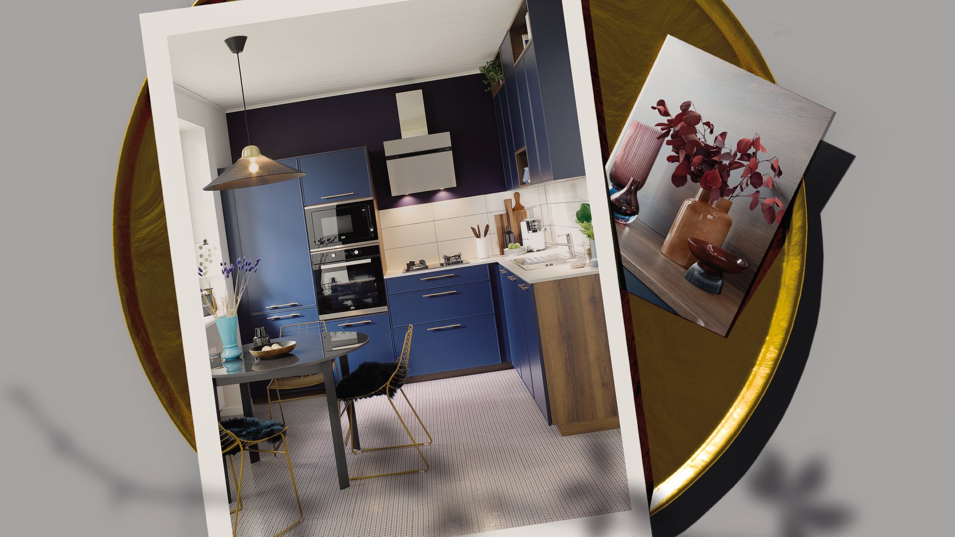 Style Fusion Folk pour une cuisine 