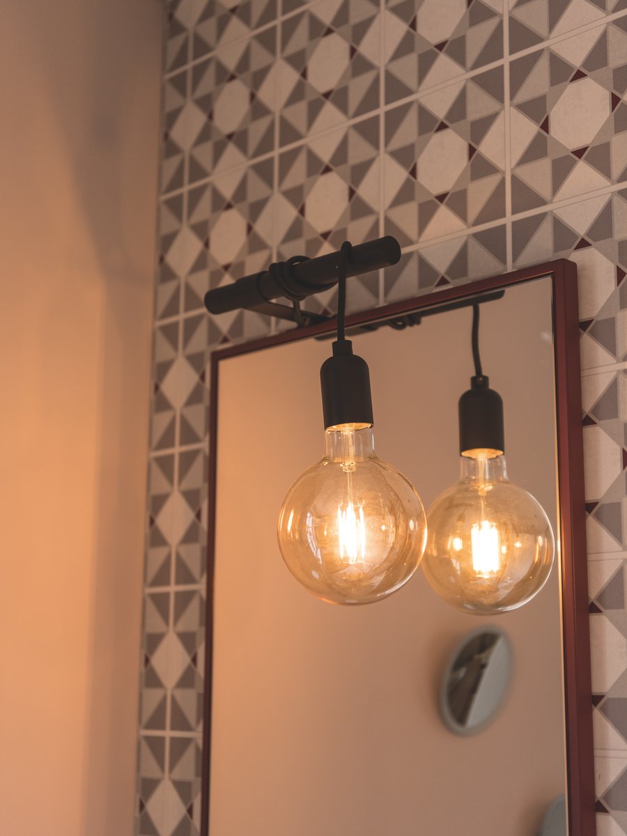 luminaire miroir salle de bain industriel