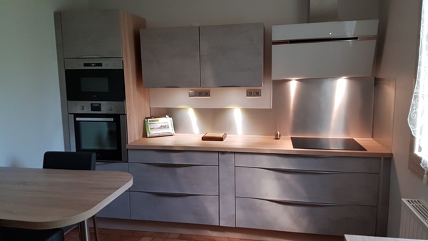 Cuisine équipée sur mesure Label Chêne usé