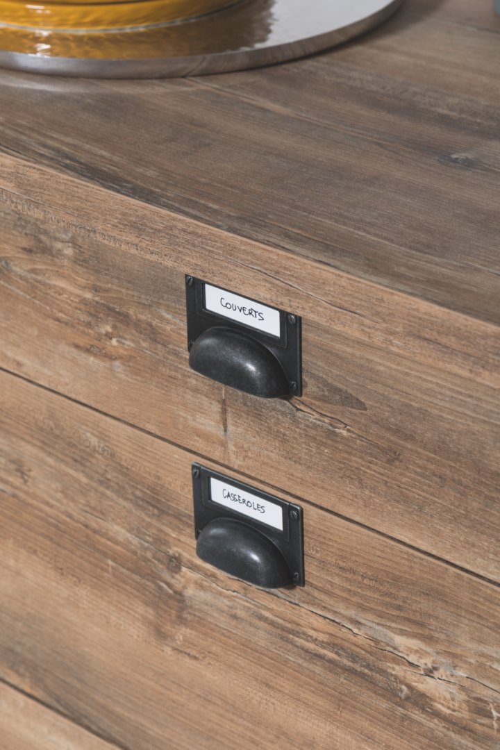 poignée coquille de meuble de cuisine