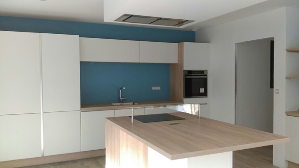 Cuisine équipée sur mesure E-Trend Blanc Mat