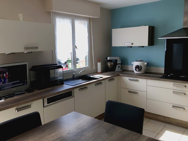 Cuisine équipée sur mesure Vega Prem'S Blanc