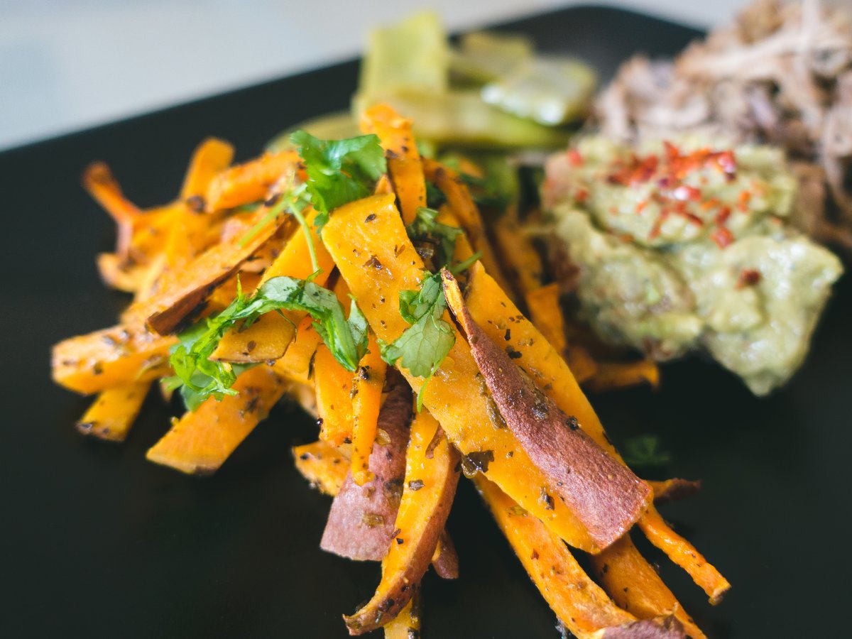 Frites patates douces