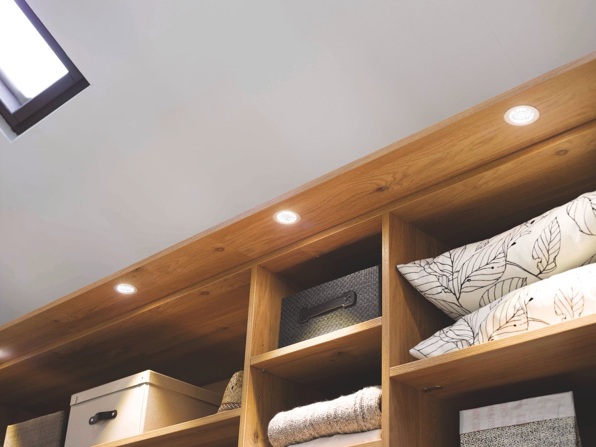 Eclairage dressing bois