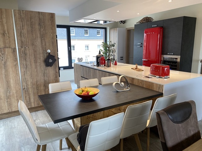 La cuisine bois Cuisinella de Christophe R