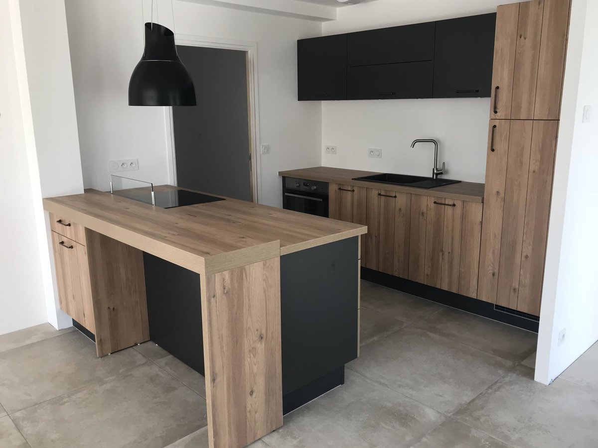 Cuisine équipée sur mesure Trend Bois