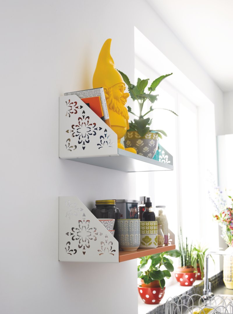 étagère originale blanche