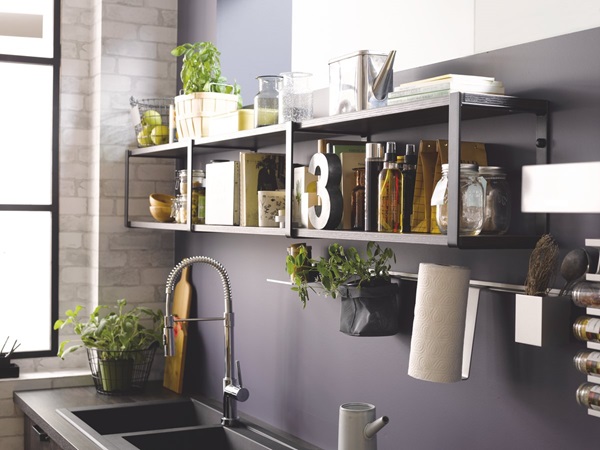 Etagere careta deco style indus cuisine