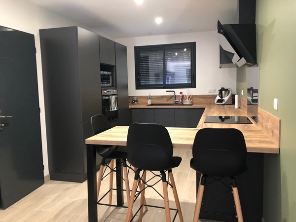 Cuisine équipée sur mesure Trend Ombre Soft