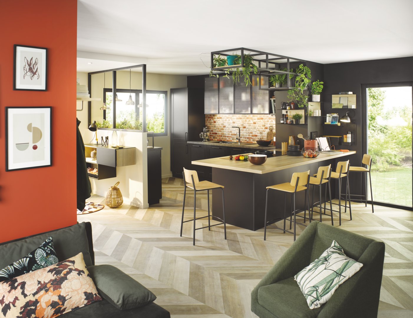 cuisine noire design