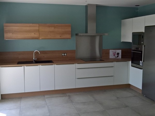 Cuisine équipée sur mesure Trend Blanc Mat