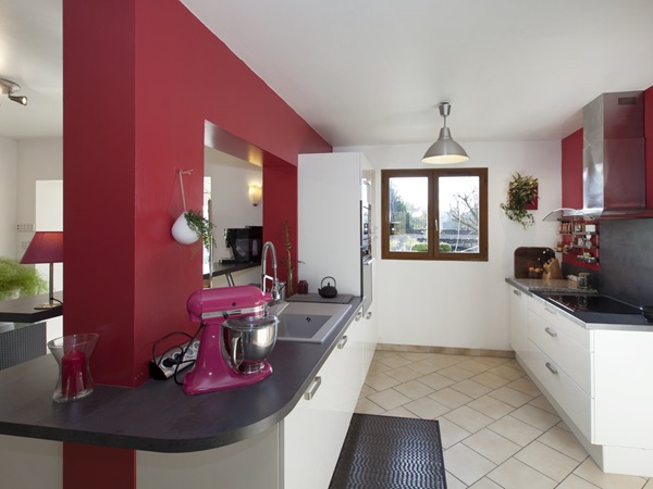 Cuisine équipée sur mesure Light Blanc brillant