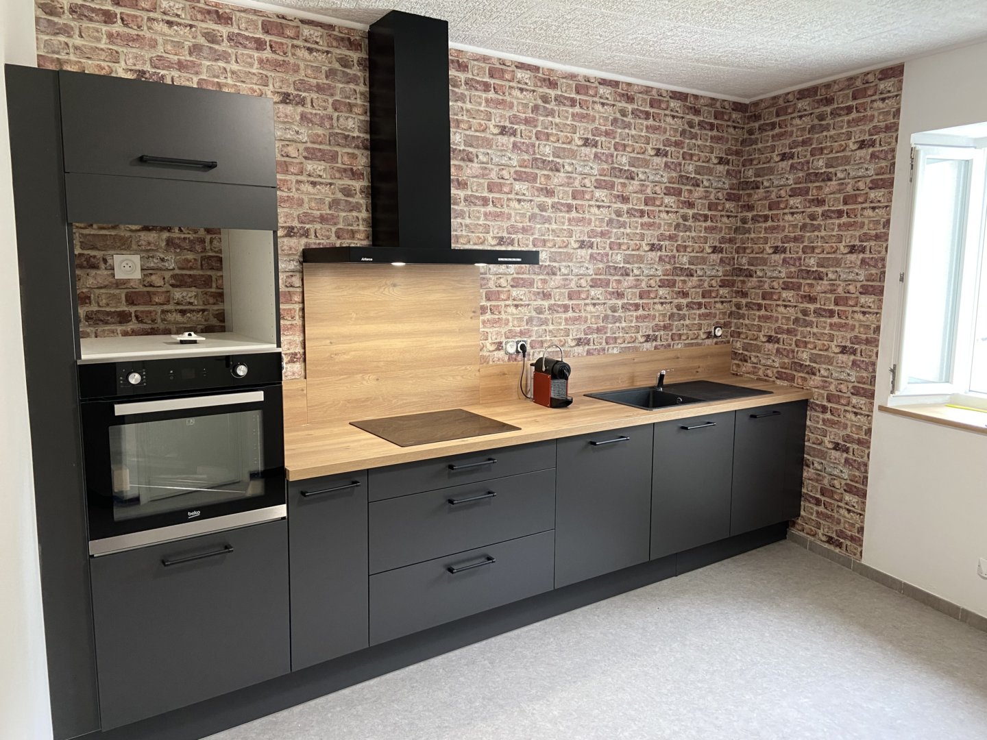 Cuisine équipée sur mesure Véga Prem's Ombre