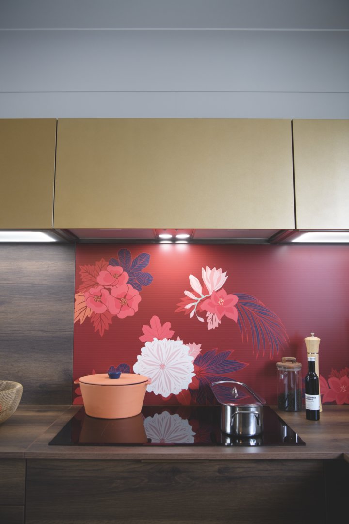 hotte cuisine design vintage