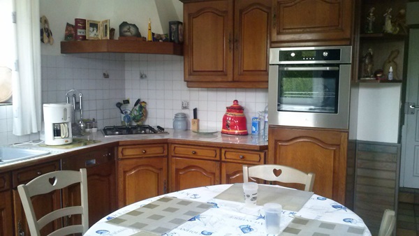 Projet cuisine beige Alain P Guingamp Ploumagoar