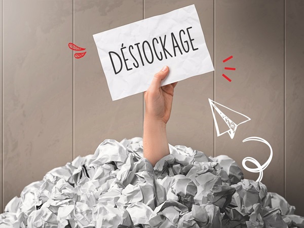 Article de blog tri des dechets ménage de printemps Papier Mail Spam