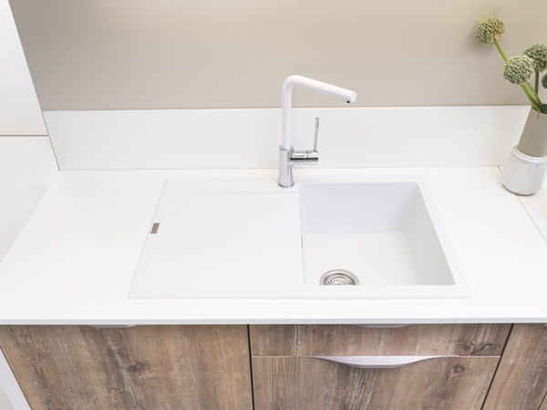 Evier en Granit Franke - Mitigeur Haut Argo