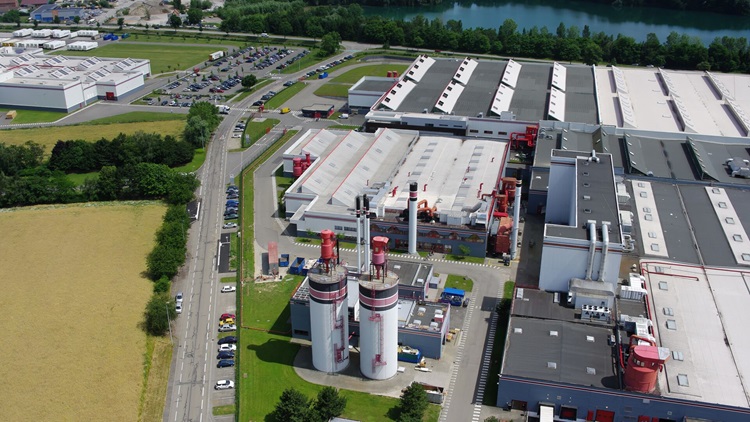 Usine Cuisinella vue du ciel