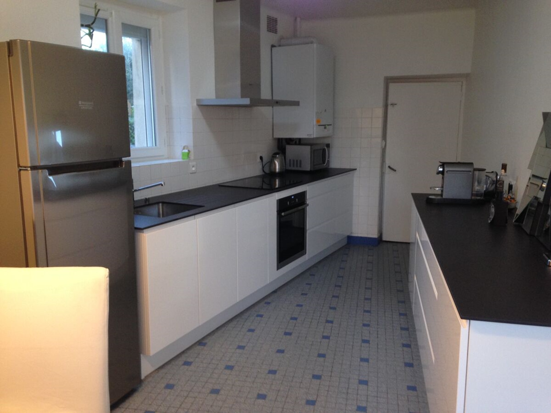 Cuisine équipée sur mesure Pure Brillant Blanc Brillant