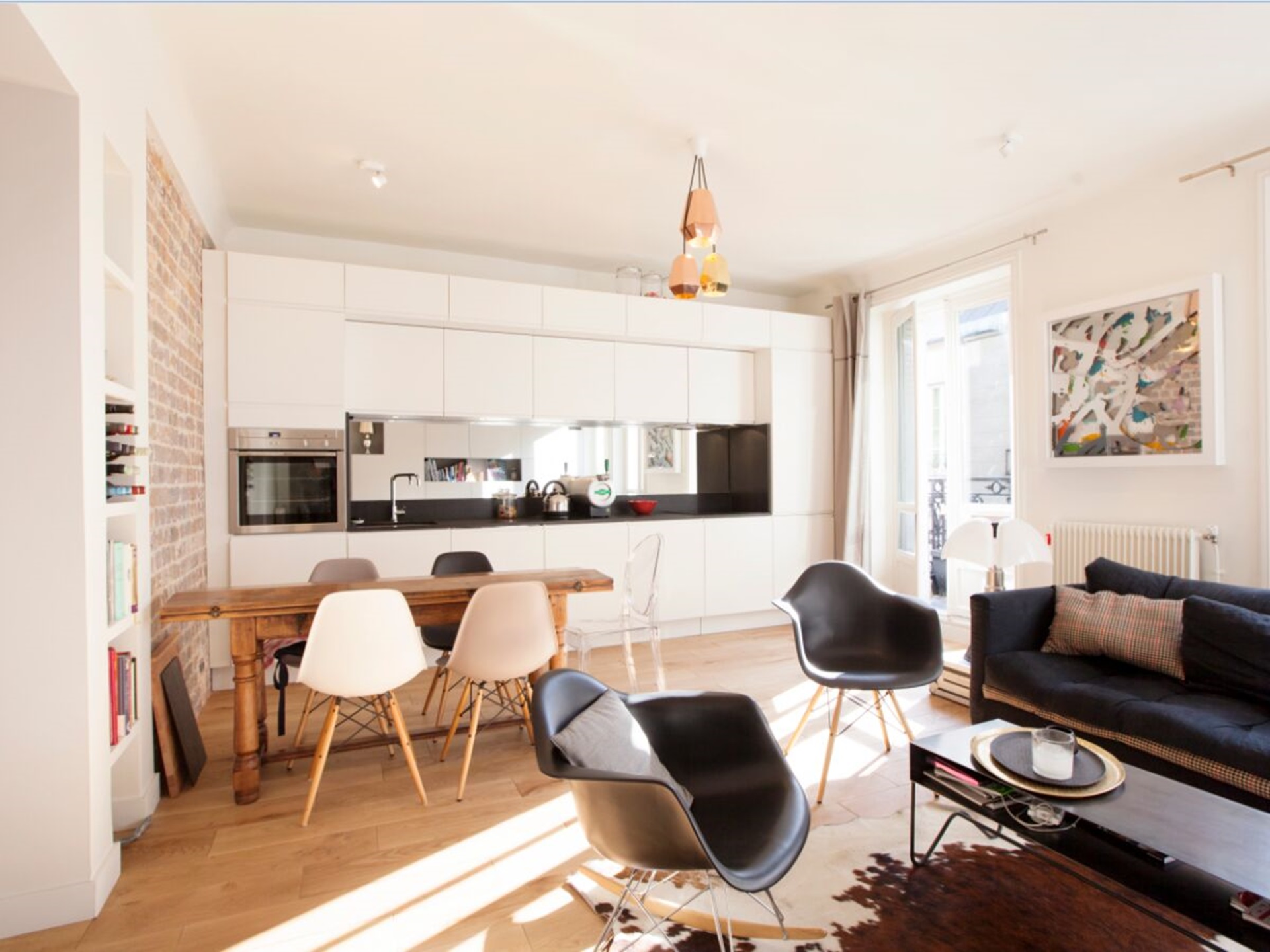 Rénovation cuisine sur mesure Pure Laque Laqué blanc