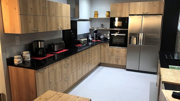 Cuisine équipée sur mesure Trend Chêne Honey