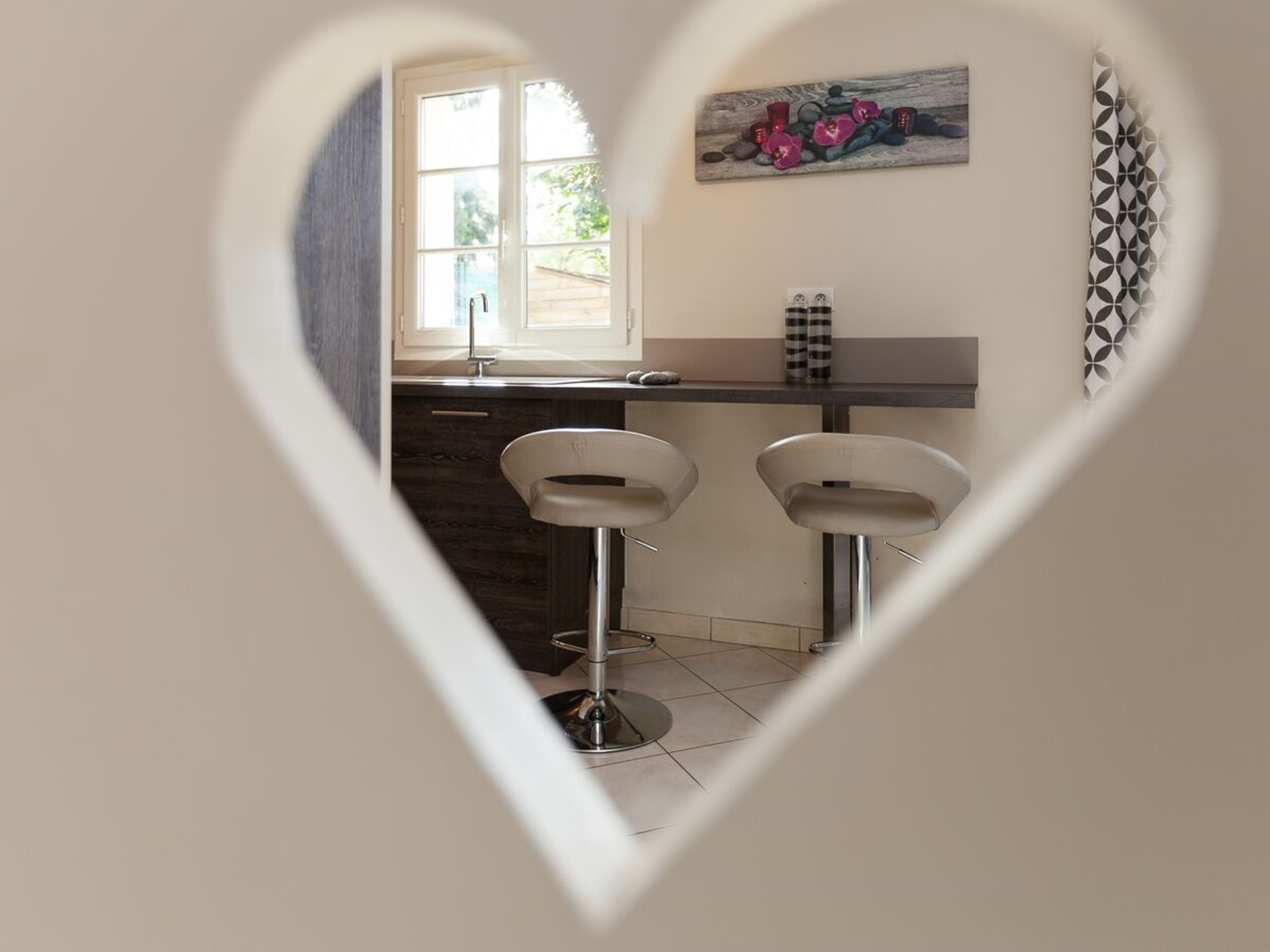 Cuisine avant-après sur mesure Light Blanc brillant