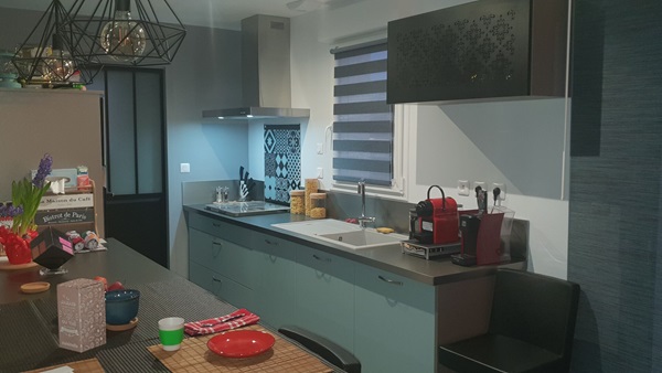 Cuisine équipée sur mesure Trend Blanc Mat et Nordic Spirit