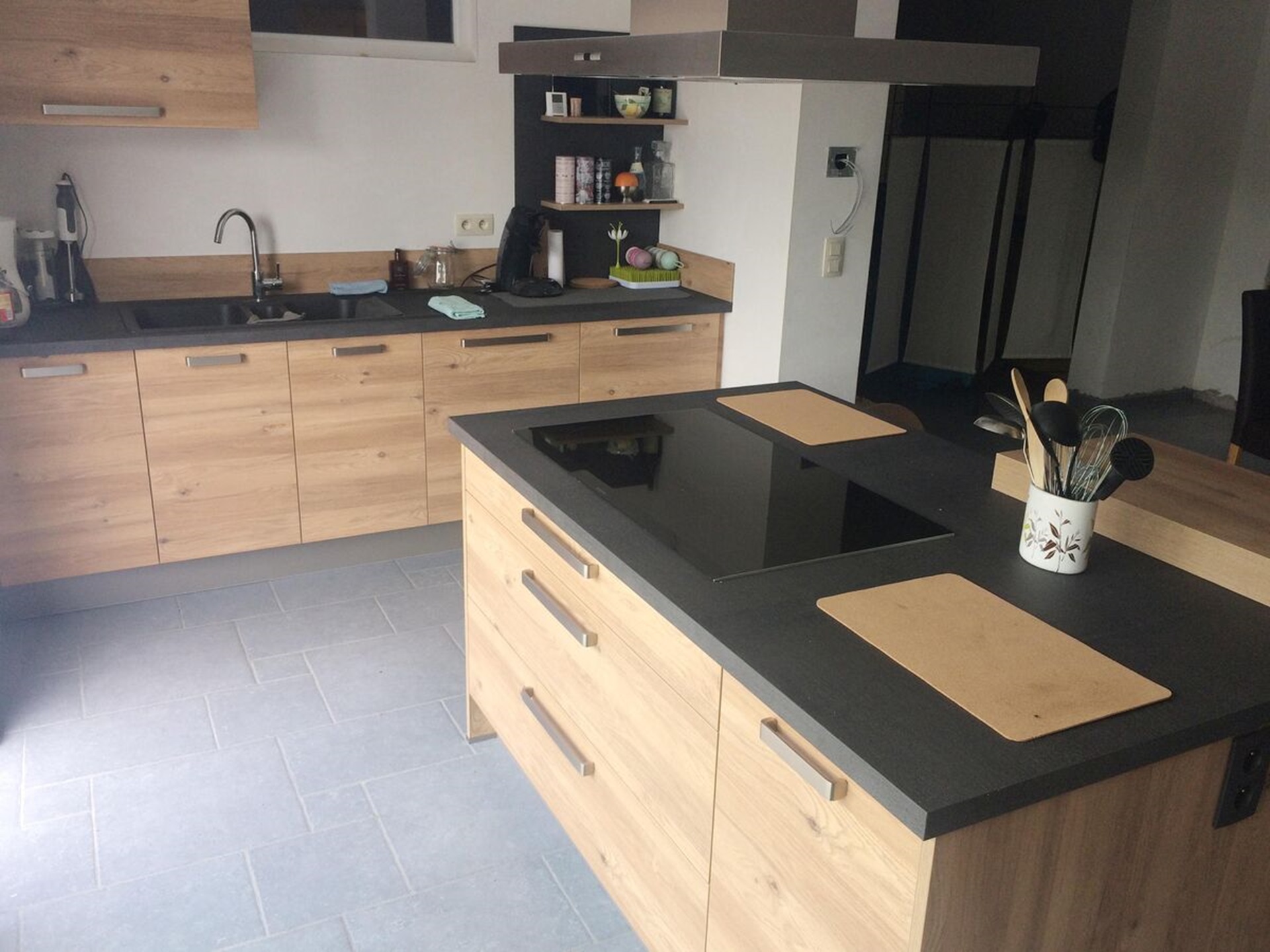 Cuisine équipée sur mesure Trend Chêne Honey