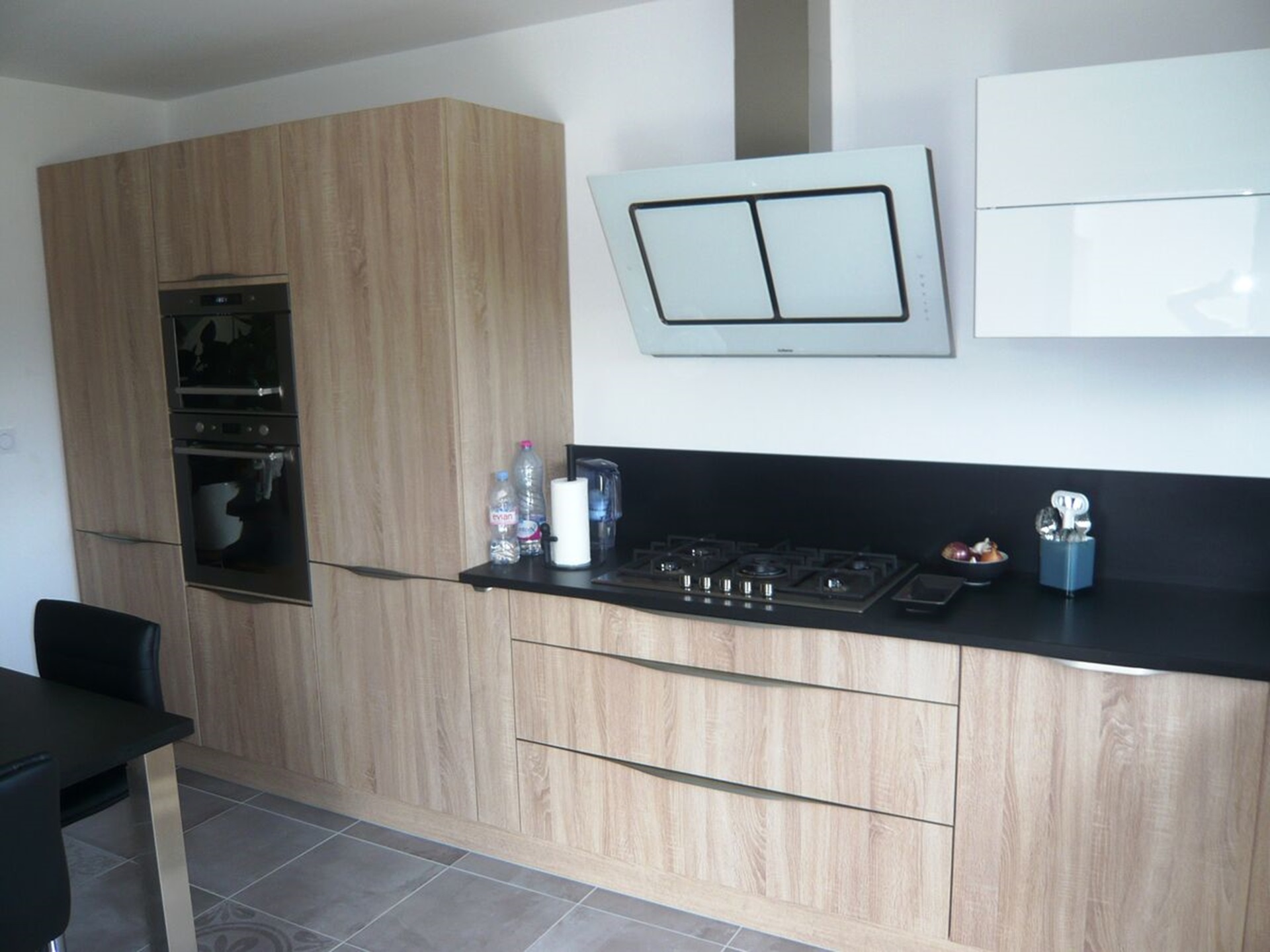 Rénovation cuisine sur mesure Trend + Chêne timber