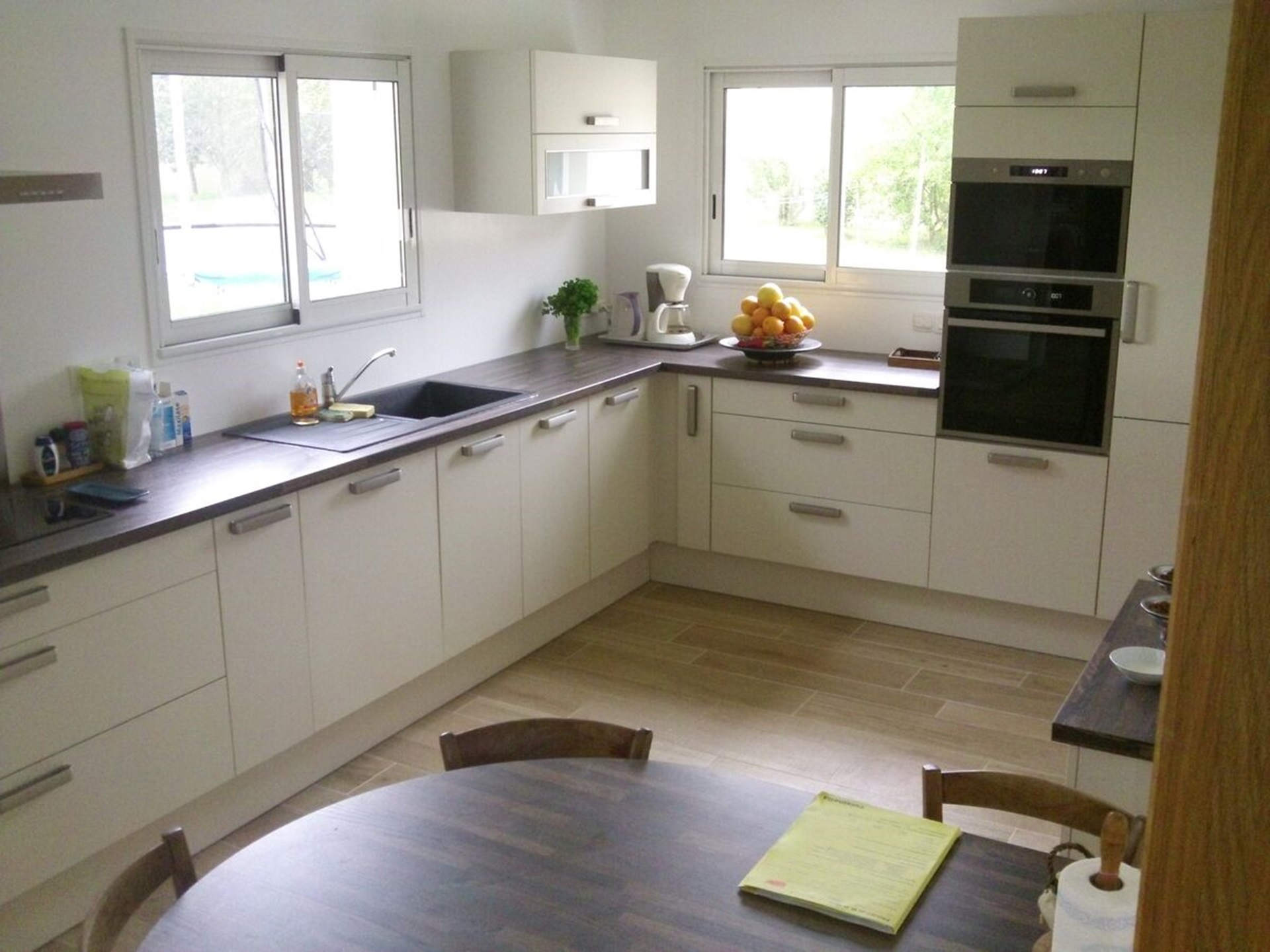 Cuisine équipée sur mesure Trend Pannacotta mat