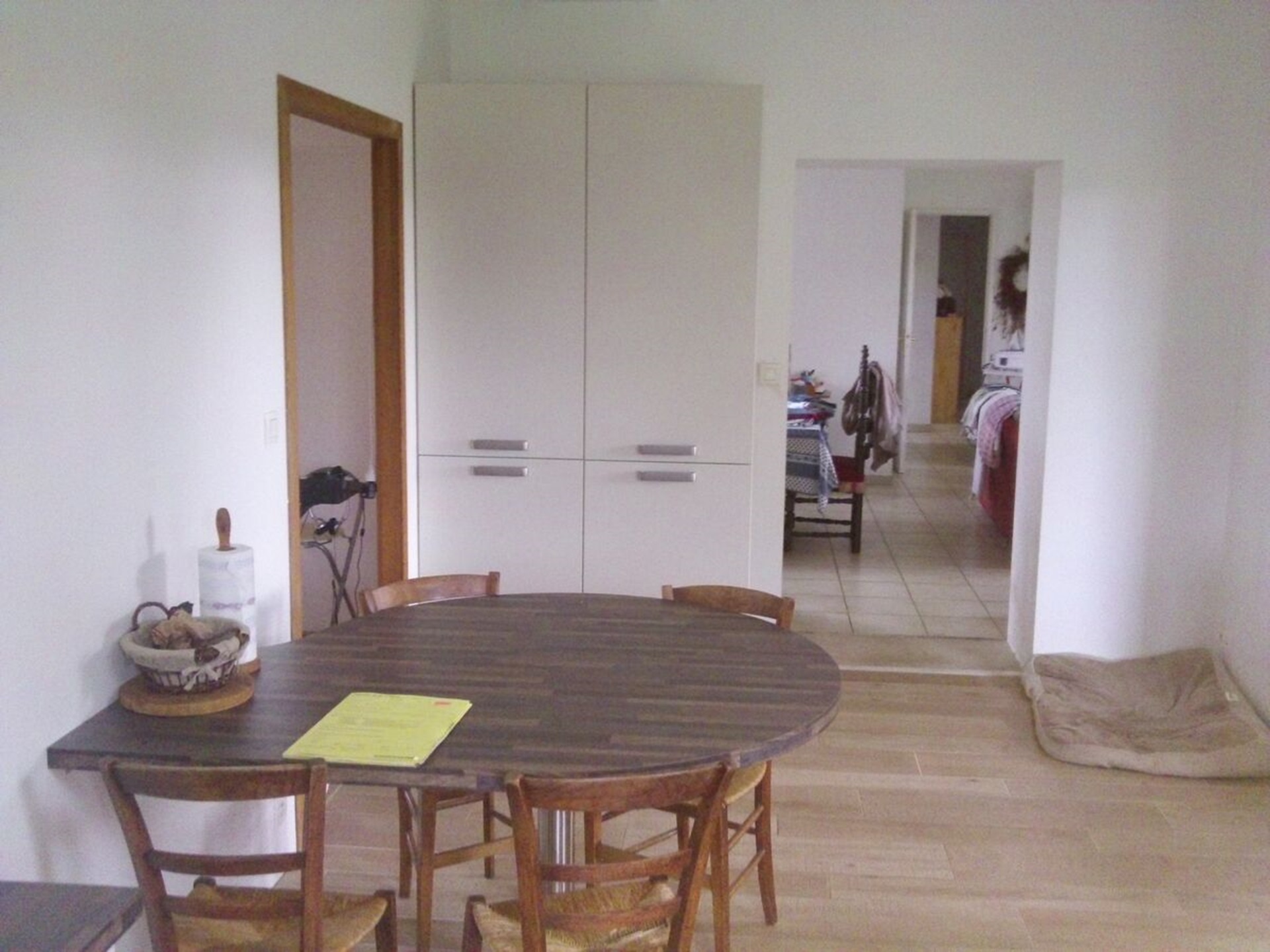 Cuisine avant-après sur mesure Trend Pannacotta mat