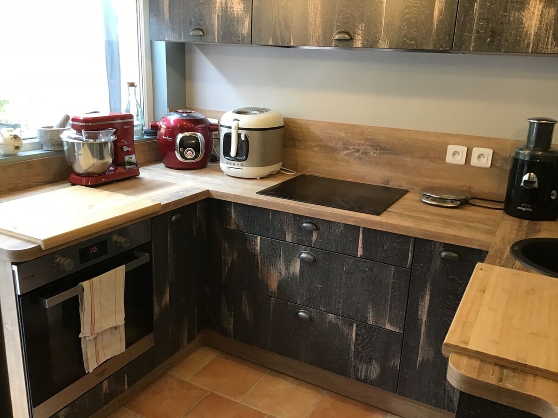 Rénovation cuisine équipée sur mesure Label Chêne Atelier