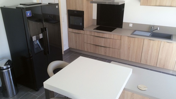 Cuisine équipée sur mesure Trend + Chêne timber