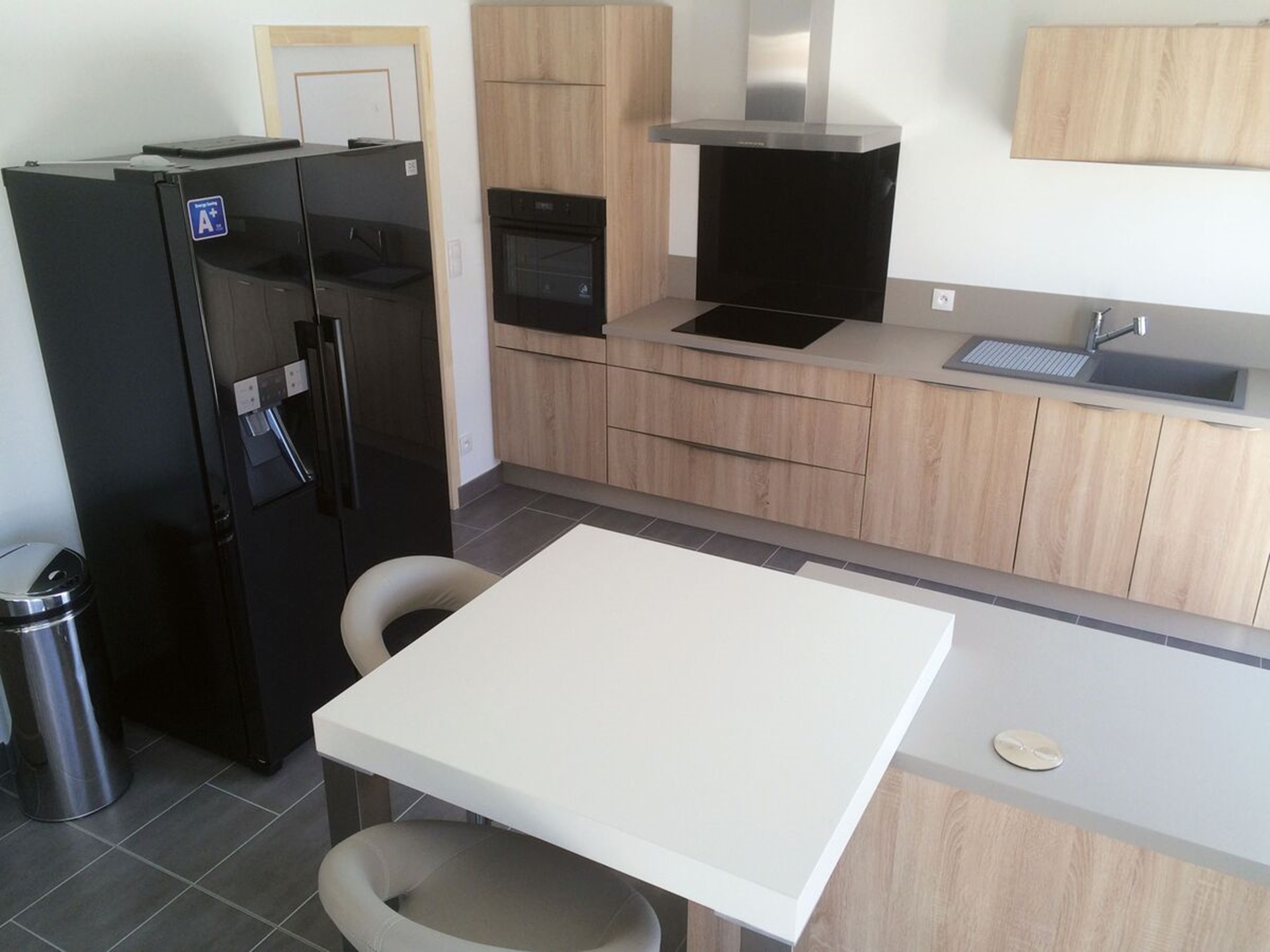 Cuisine équipée sur mesure Trend + Chêne timber