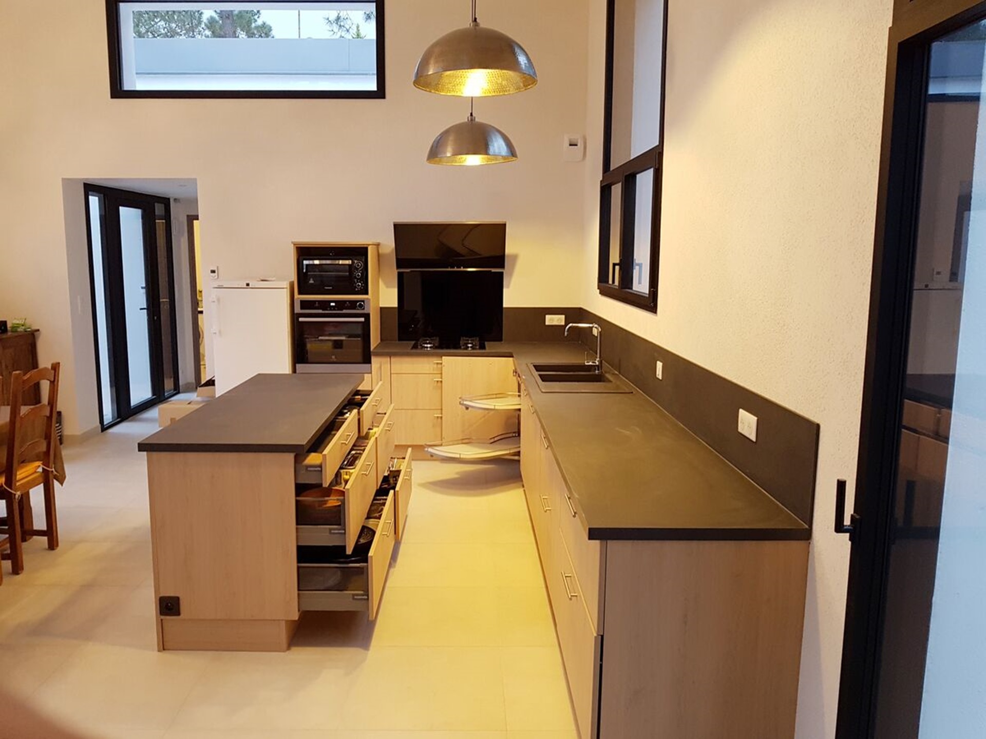 Cuisine avant-après sur mesure Trend Soft Oak