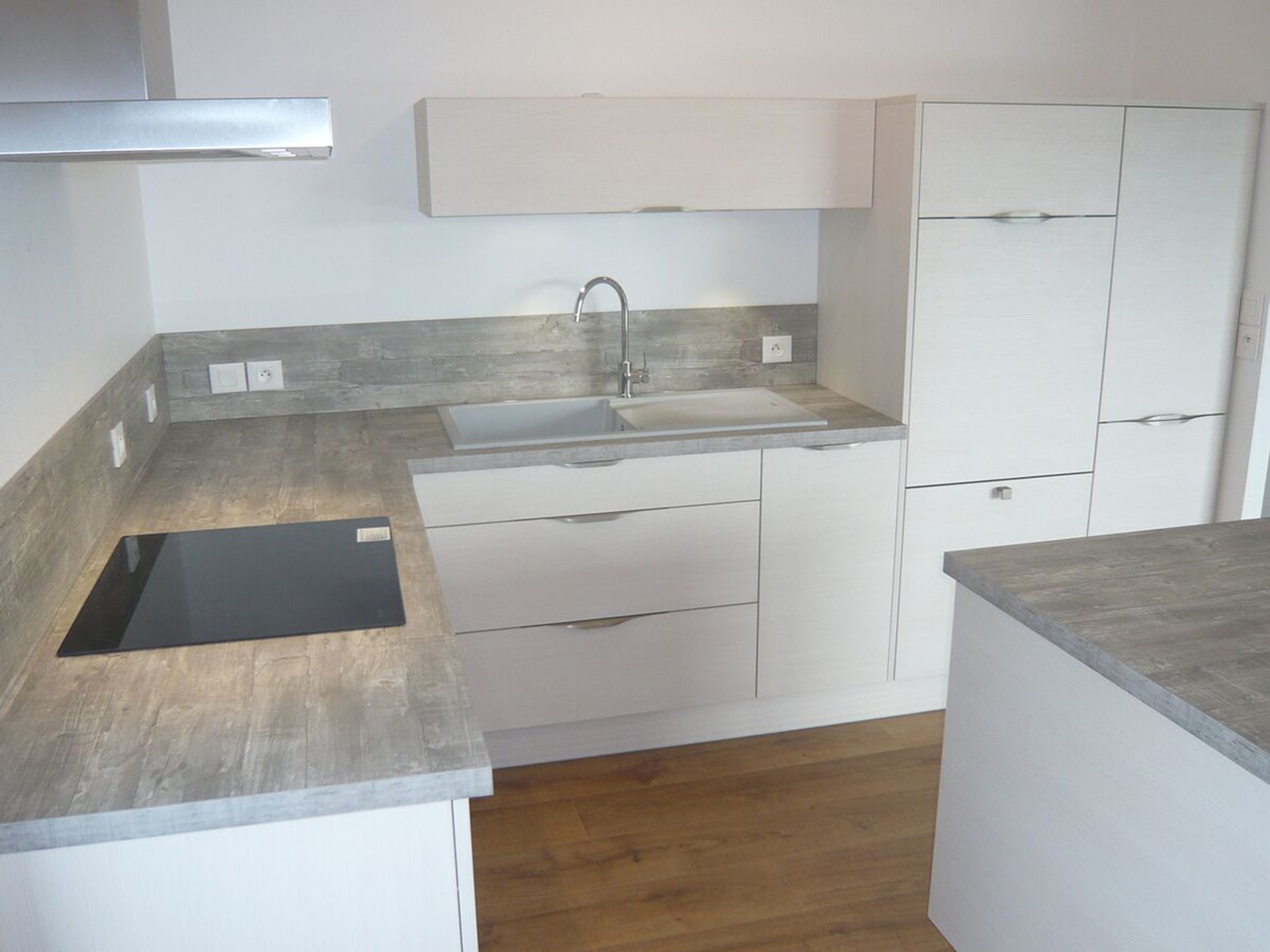 Cuisine équipée sur mesure Trend Pannacotta mat