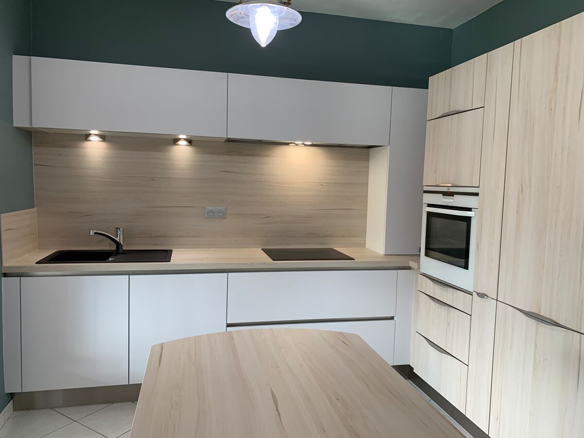 Cuisine avant-après sur mesure Trend Nordic Spirit