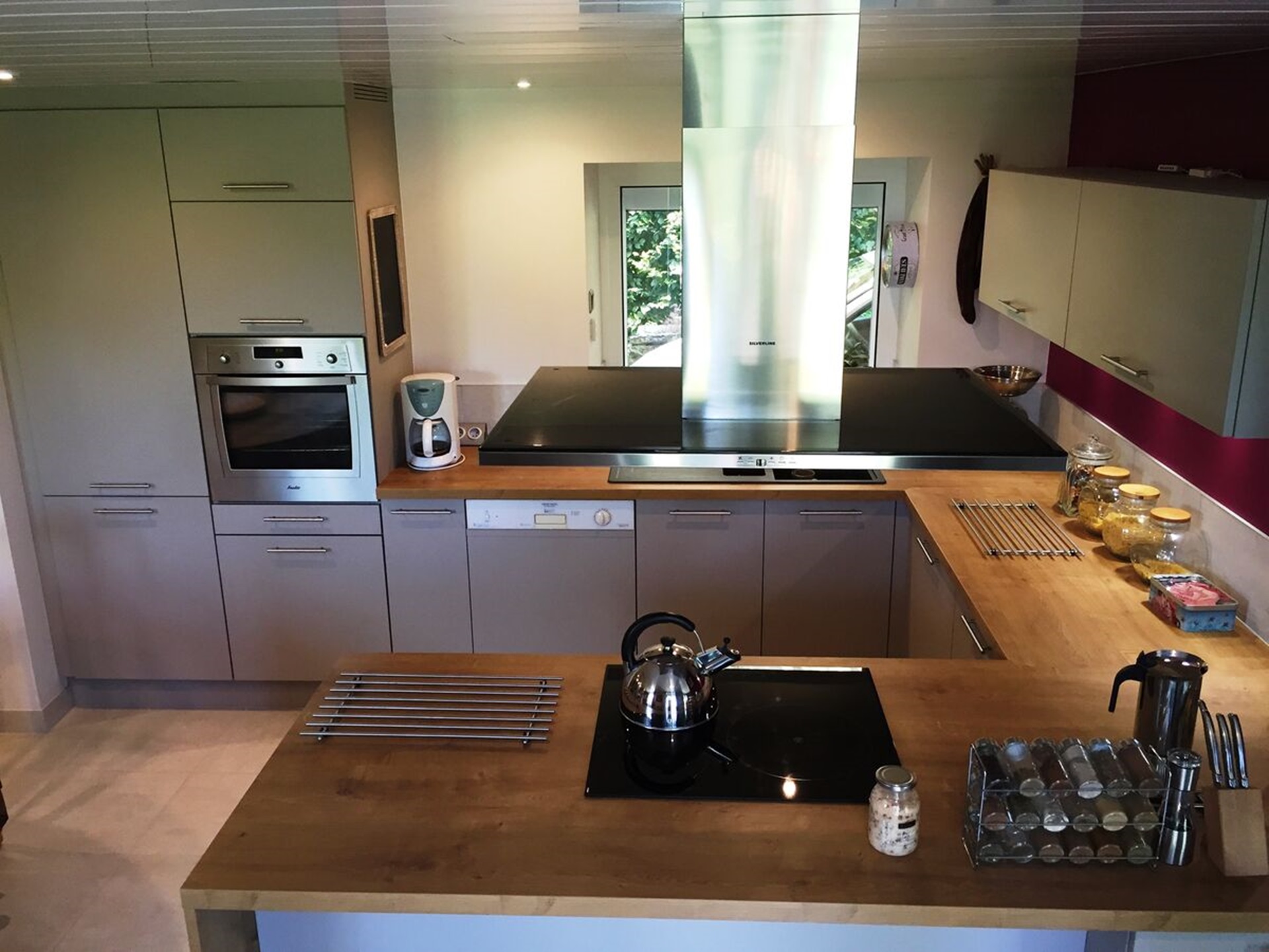 Rénovation cuisine sur mesure Trend + Gris minéral