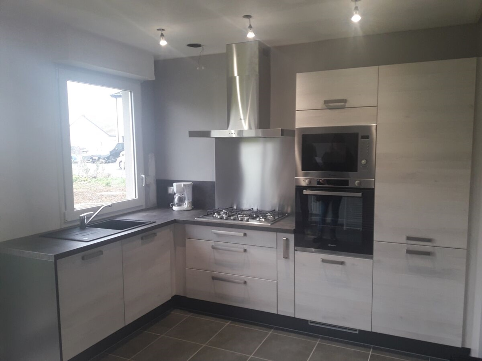 Cuisine équipée sur mesure Vega Plus Artic Wood