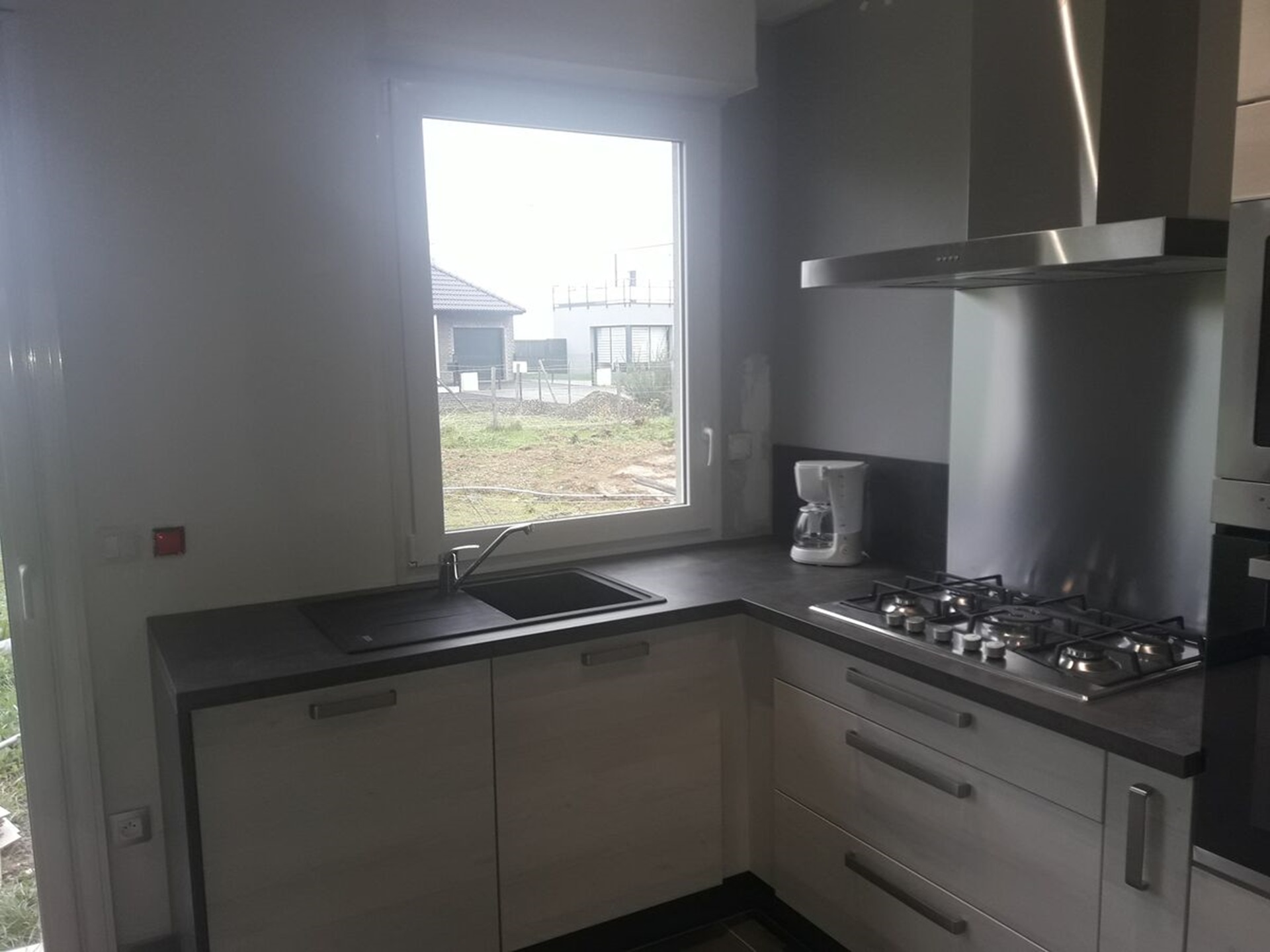 Cuisine avant-après sur mesure Vega Plus Artic Wood