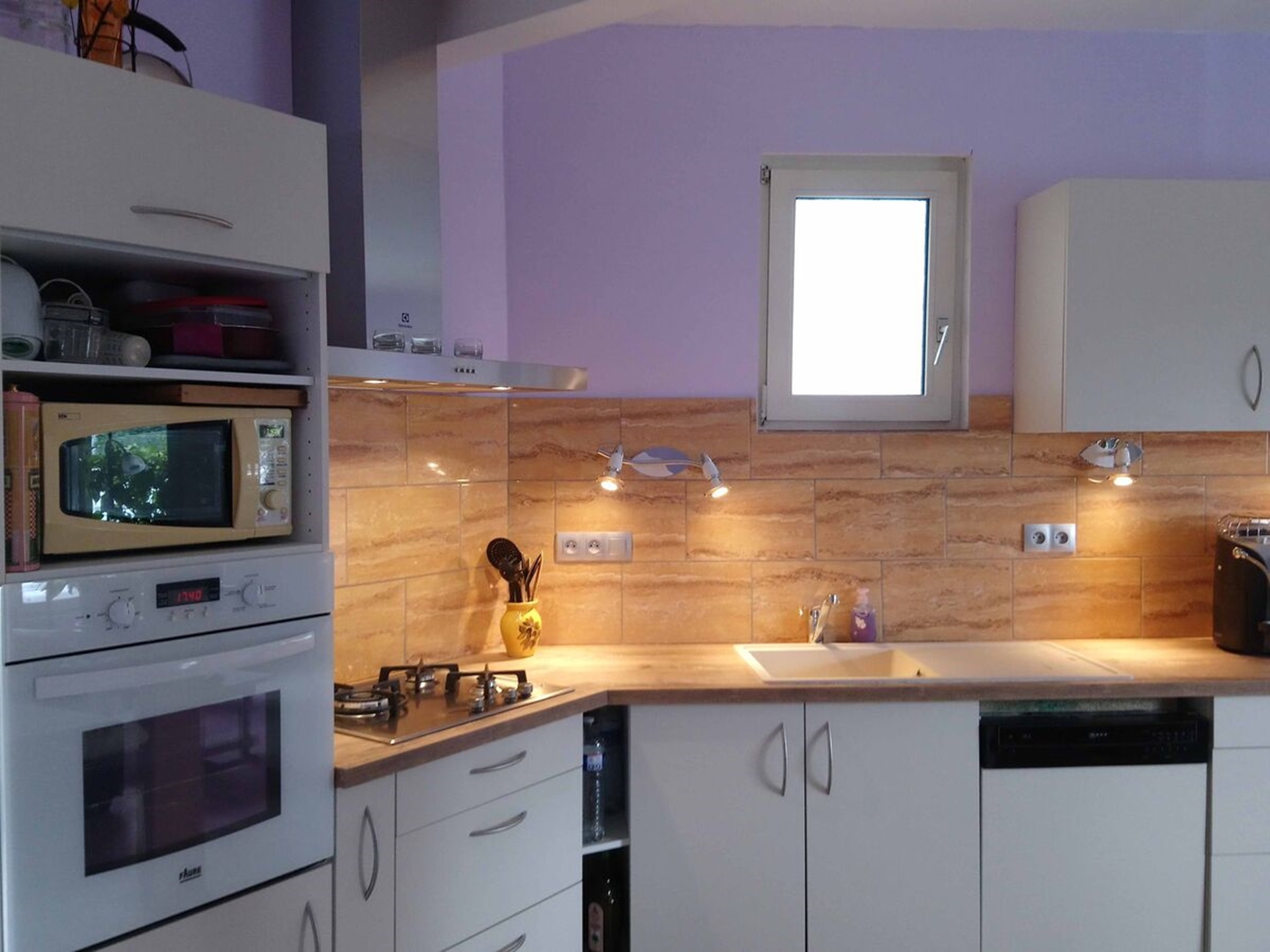 Cuisine équipée sur mesure Vega Pannacotta Mat