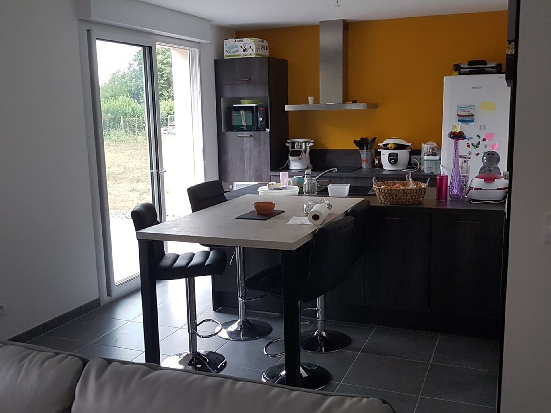 Cuisine équipée sur mesure Vega Woody Dark