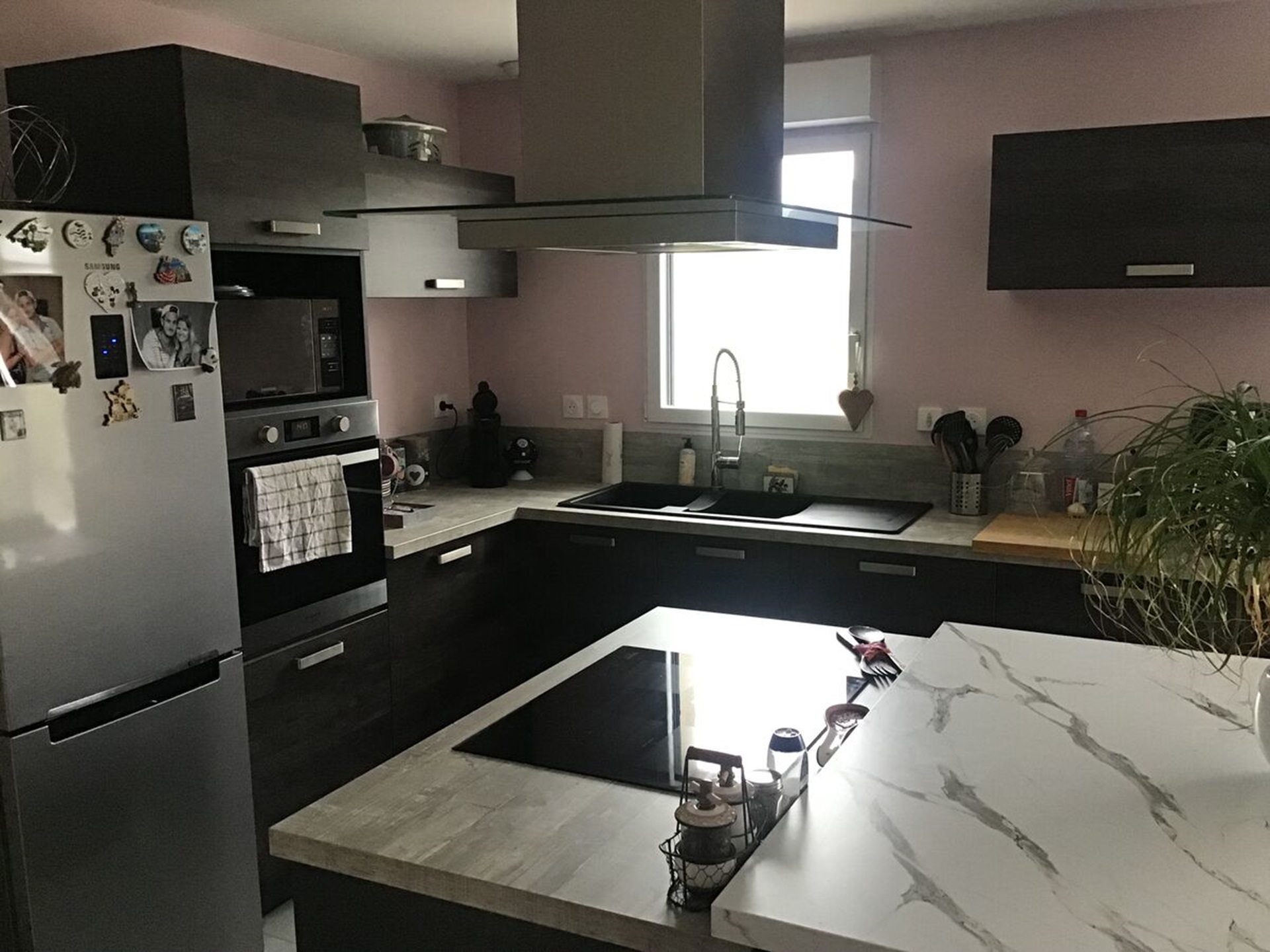 Rénovation cuisine équipée sur mesure Trend Woody Dark