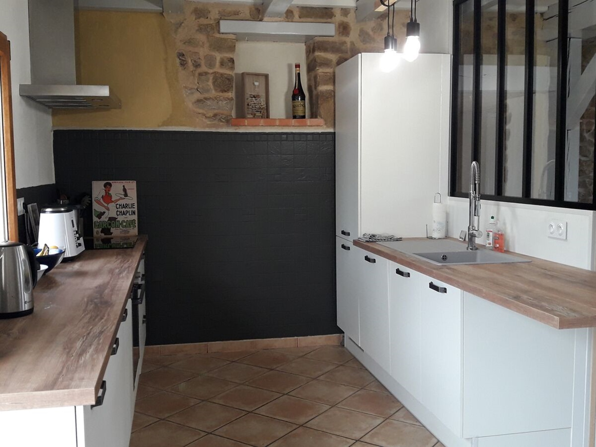 Cuisine équipée sur mesure Vega Prem's Blanc