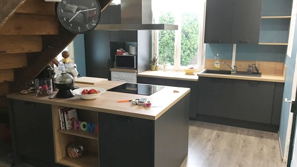 Cuisine équipée sur mesure Vega Ombre