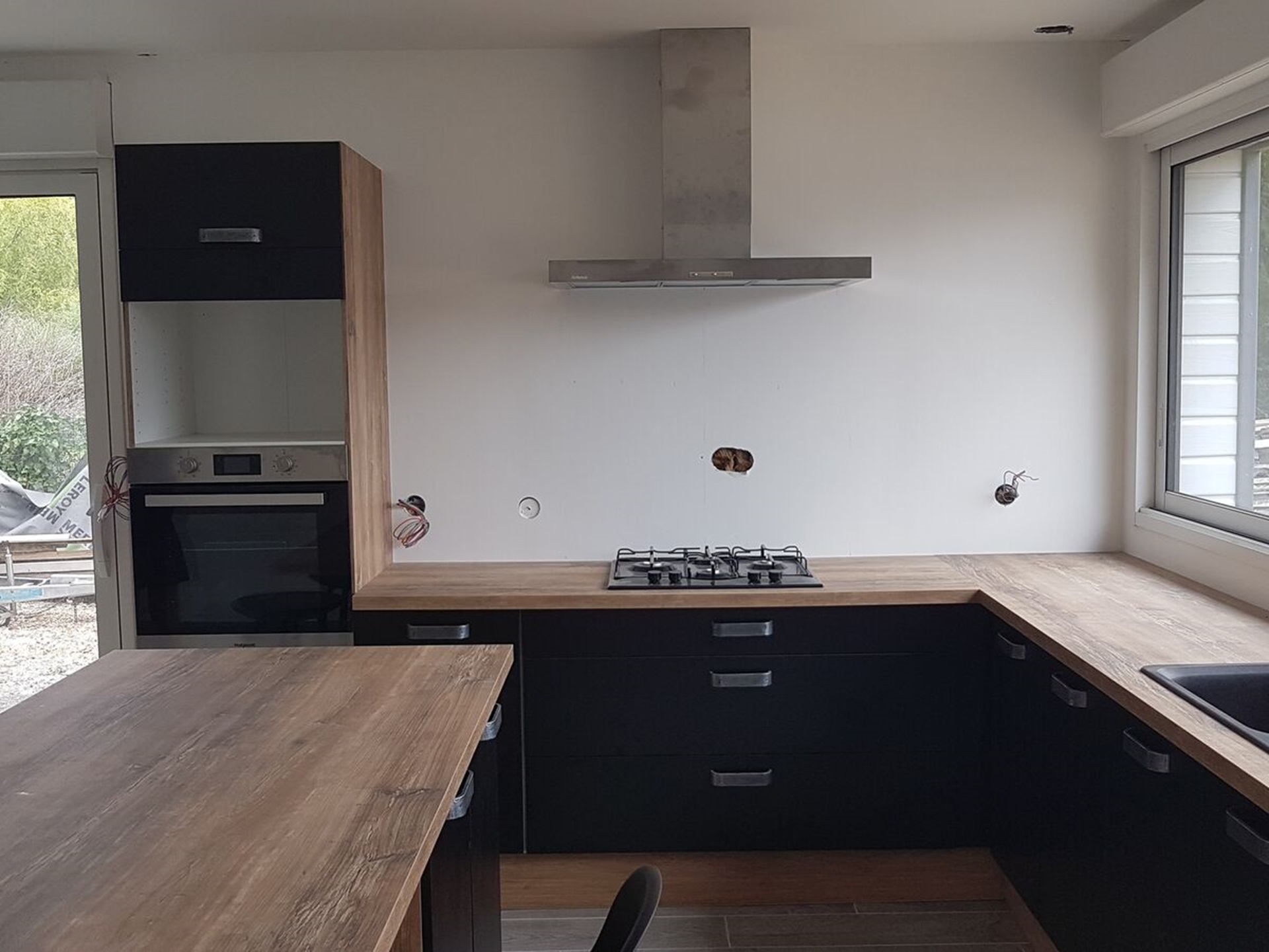 Cuisine avant-après sur mesure Vega Prem's Black