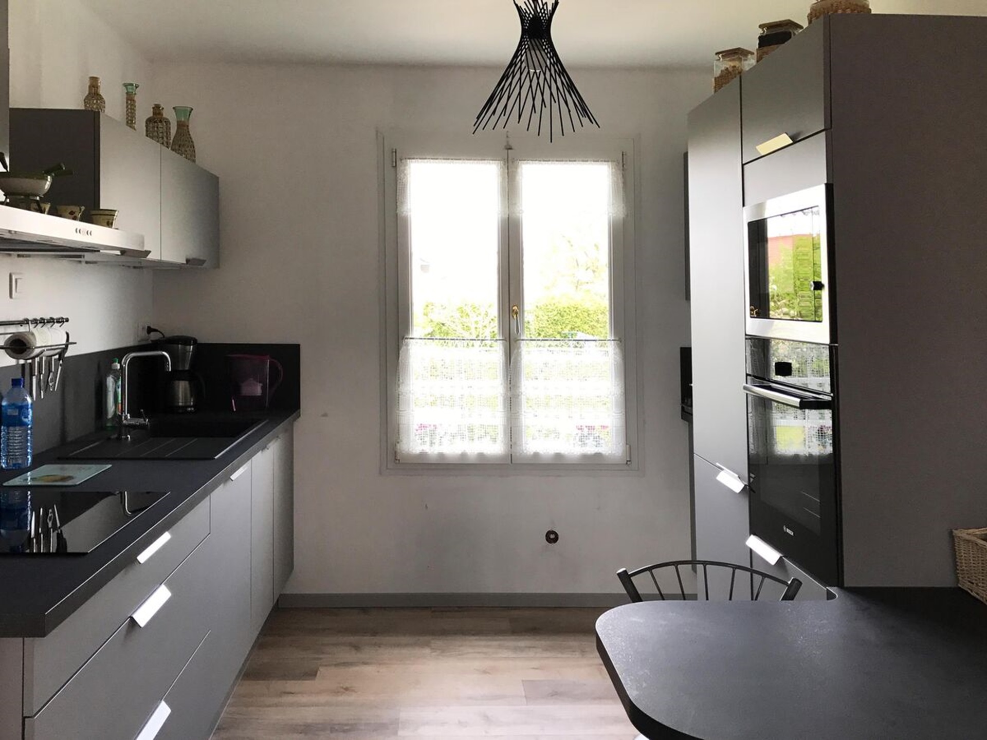 Cuisine équipée sur mesure Vega Prem'S Gris minéral